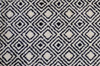 2' x 4' Black Diamond Washable Floor Mat