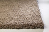 2' x 4' Beige Indoor Shag Rug