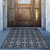 2' x 4' Denim Classical UV Treated Accent Rug