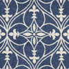 2' x 4' Denim Classical UV Treated Accent Rug