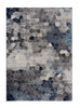 2' x 5' Navy Blue Cobblestone Pattern Area Rug