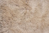 2' x 5' Taupe Natural Rectangular Sheepskin Area Rug