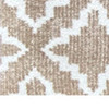 2' x 6' Sand Moroccan Machine Tufted Runner Rug with UV Protection