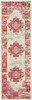 2' x 6' Fuchsia Power Loom Polypropylene Runner Rug
