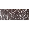 2' x 6' Chocolate Animal Print Washable Runner Rug with UV Protection