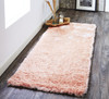 2' x 6' Pink Shag Tufted Handmade Runner Rug