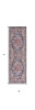 2' x 6' Red Oriental Power Loom Distressed Washable Runner Rug