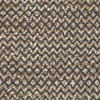 3' x 6' Gray Toned Chevron Patterned Runner Rug