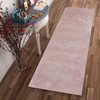 2' x 8' Rose Pink Indoor Shag Runner Rug