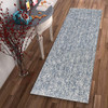 2' x 8' Slate Heather Plain Runner Rug