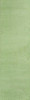 2' x 8' Spearmint Green Plain Runner Rug