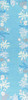2' x 8' Sea Blue Costal Runner Rug