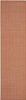 2' x 8' Rust Power Loom Runner Rug
