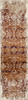 2' x 8' Rust Oriental Dhurrie Runner Rug