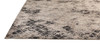 2' x 8' Ivory Gray and Taupe Abstract Stain Resistant Runner Rug