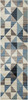 2' x 8' Blue Geometric Dhurrie Runner Rug