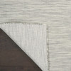 2' x 8' Gray Power Loom Polypropylene Runner Rug