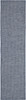 2' x 8' Navy Blue Power Loom Runner Rug