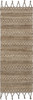 3' x 4' Tan Bohemian Tasseled Area Rug