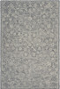 3' x 5' Gray Floral Finesse Area Rug