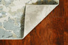 3' x 5' Sand Grey Machine Woven Abstract Watercolor Indoor Area Rug