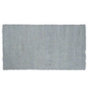 3' x 5' Blue Heather Plain Area Rug