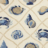 3' x 5' Sand Ocean Creatures UV Treated Area Rug