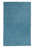 3' x 5' Highlighter Blue Plain Area Rug