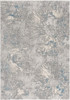 3' x 5' Blue Abstract Dhurrie Polypropylene Area Rug