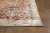 3' x 5' Rust Oriental Dhurrie Area Rug