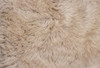 3' x 5' Taupe Natural Sheepskin Area Rug