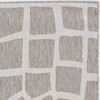 3' x 5' Ivory or Grey Machine Woven Polypropylene Area Rug