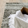 3' x 5' Ash and Slate Abstract Area Rug