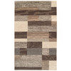 3' x 5' Slate Patchwork Power Loom Stain Resistant Area Rug