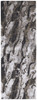 3' x 8' Ivory Brown and Taupe Abstract Power Loom Stain Resistant Runner Rug