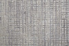 3' x 8' Taupe and Ivory Plaid Power Loom Distressed Stain Resistant Runner Rug