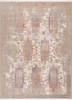 4' x 6' Beige Faded Tribal Motifs Area Rug