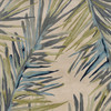 4' x 6' Ivory Hand Tufted Tropical Palms Indoor Area Rug