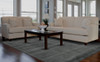 4' x 6' Gray & Black Hand Woven Area Rug