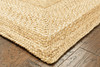 4' x 6' Classic Tan Bordered Area Rug