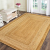 4' x 6' Classic Tan Bordered Area Rug