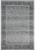 4' x 6' Sage Oriental Power Loom Stain Resistant Area Rug