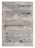 4' x 6' Gray Modern Abstract Area Rug