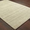 4' x 6' Two-Toned Beige and Gray Area Rug