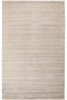 4' x 6' Ivory and Taupe Hand Woven Distressed Area Rug