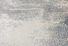 4' x 6' Gray Blue and Ivory Abstract Area Rug