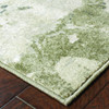 4' x 6' Gray and Ivory Abstract Spatter Area Rug