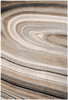 4' x 6' Cream and Tan Abstract Marble Area Rug