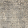 4' x 6' Beige and Grey Abstract Power Loom Non Skid Area Rug