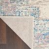 4' x 6' Pink Damask Power Loom Area Rug